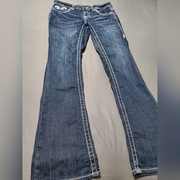 Blue Denim, Big Star Jeans, Slight flare - Picture 2 of 5